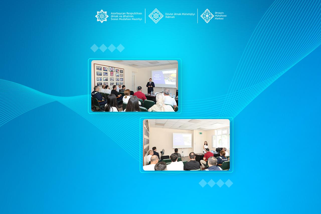  SOCAR-ın "Neftqaztikinti" trestində əməyin mühafizəsinə dair praktiki təlim keçirilib