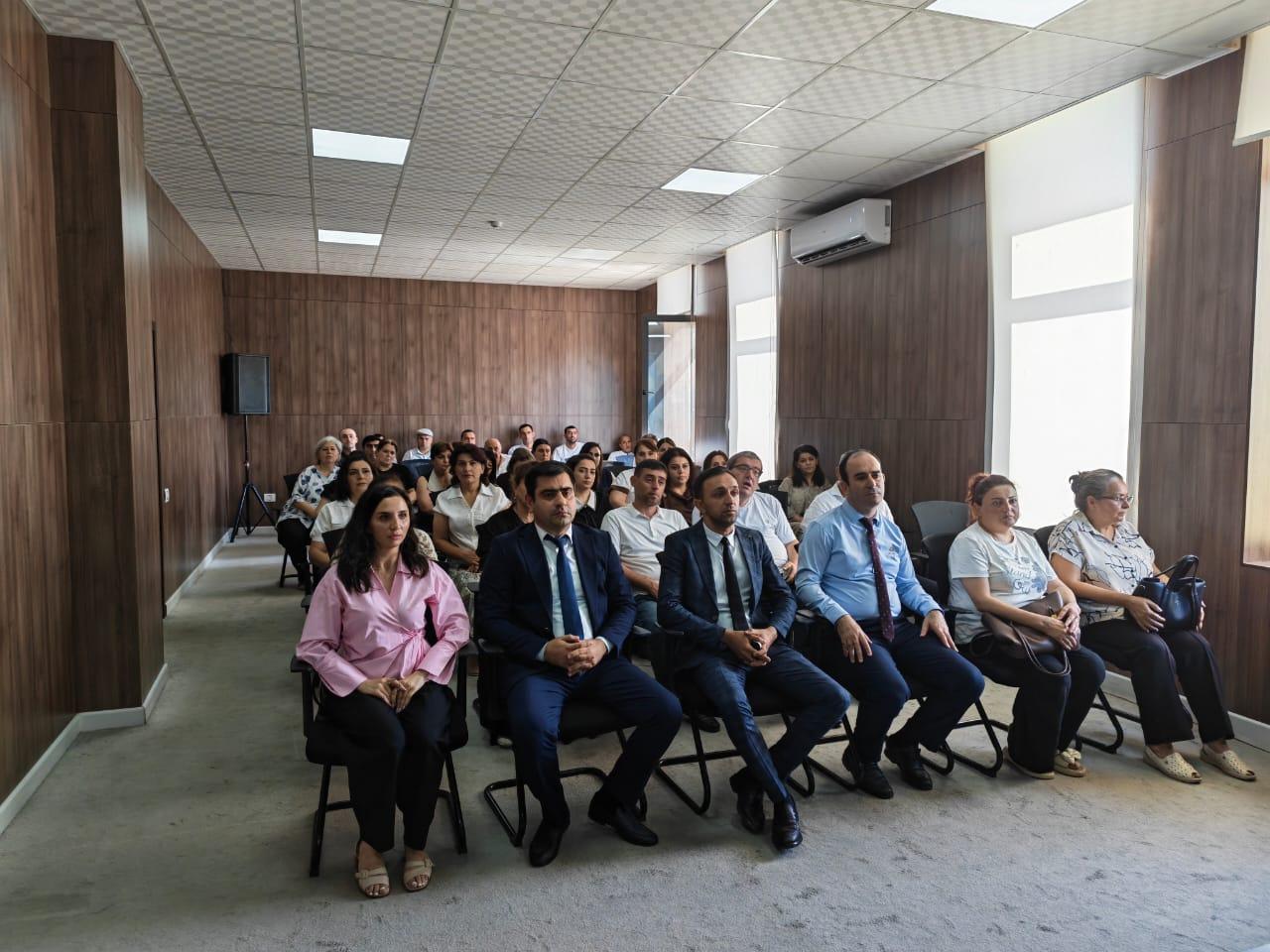  Şəkidə əməkhaqqı və əməyin mühafizəsi mövzularında maarifləndirmə tədbiri keçirilib