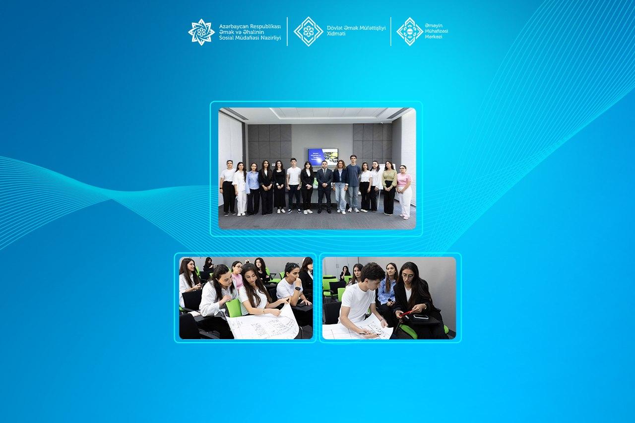  “DOST to DOST” da “Rəqəmsal texnologiyalar və süni intellektin əməyin mühafizəsində rolu” mövzusuna həsr olunmuş təlimlər başa çatıb